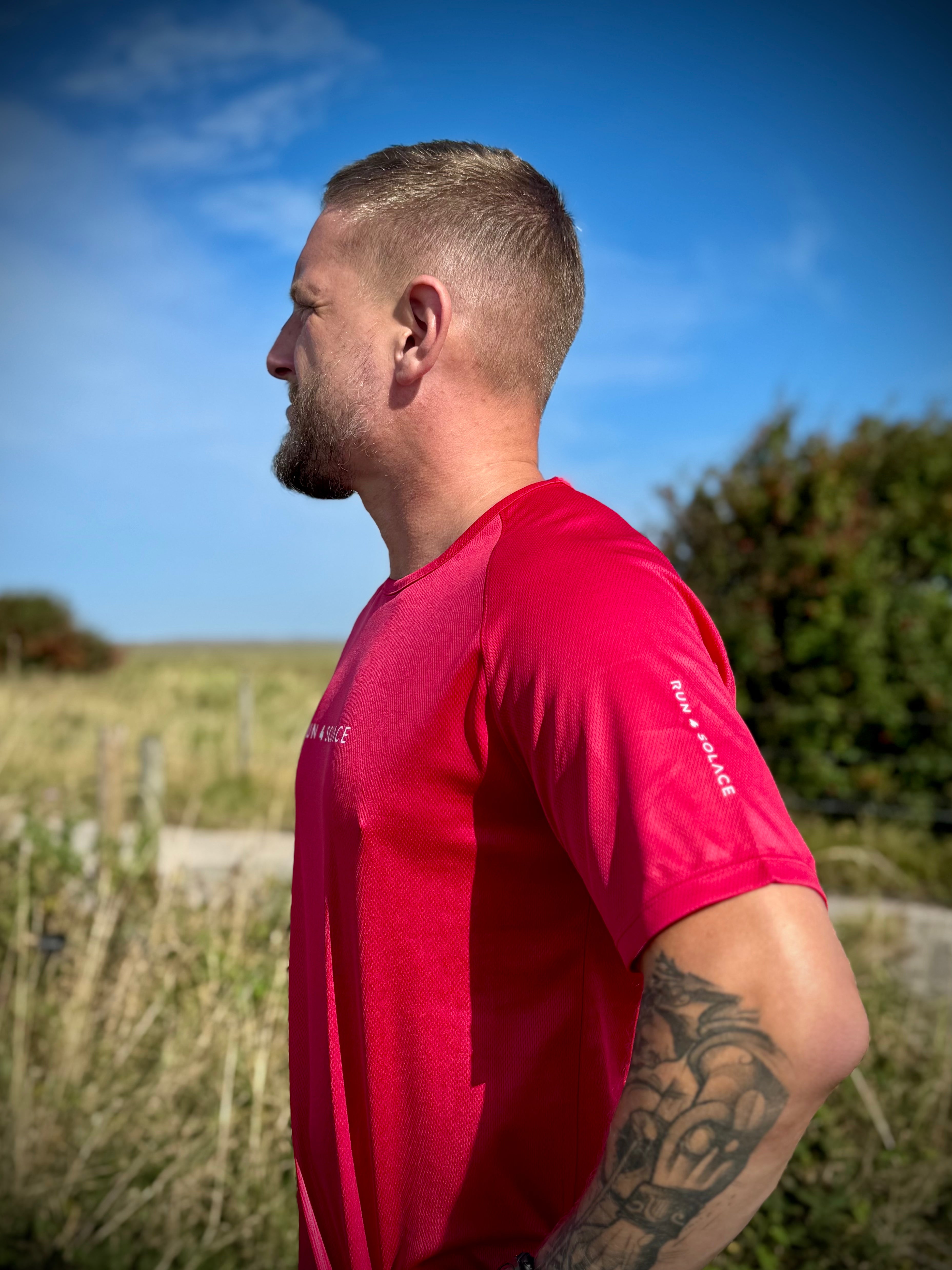 Run 4 Solace - Unisex Running/Sports T Shirt - [ This Is For The Ones We Lost ]
