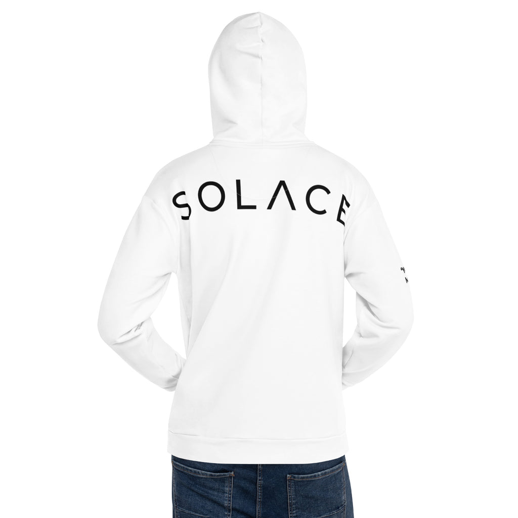 Run 4 Solace - [SOLACE] - WHITE Unisex Hoodie