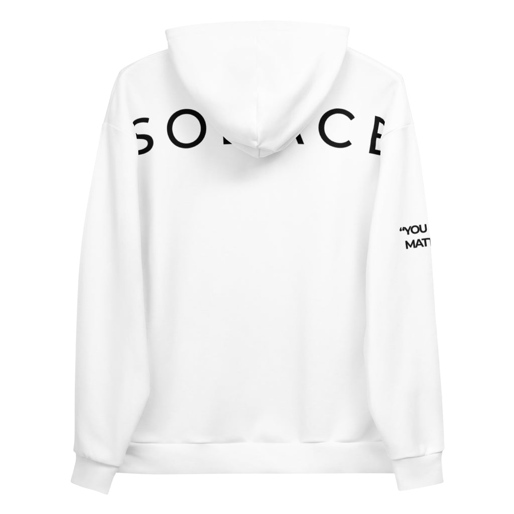 Run 4 Solace - [SOLACE] - WHITE Unisex Hoodie