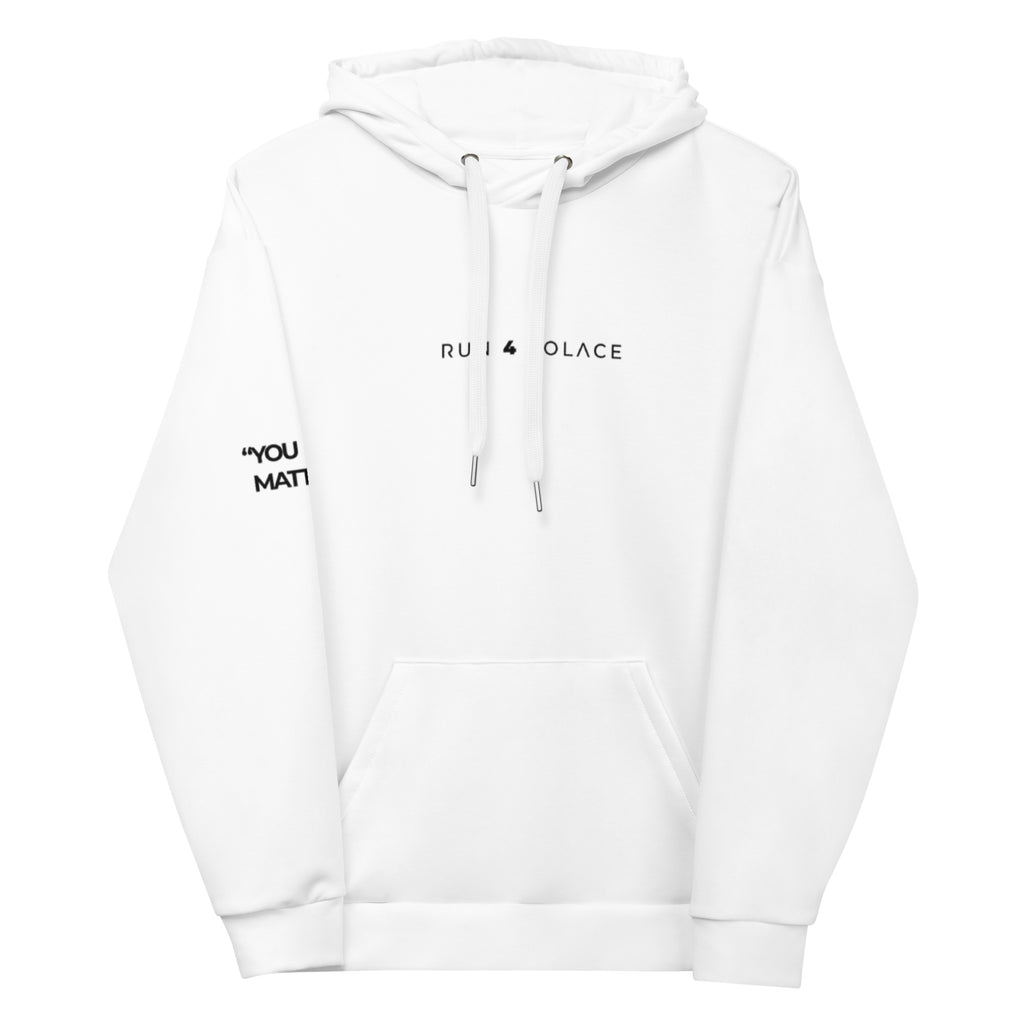 Run 4 Solace - [SOLACE] - WHITE Unisex Hoodie
