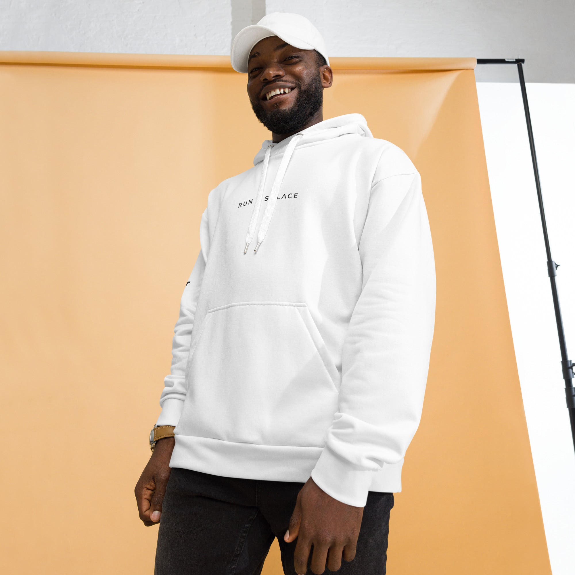 Run 4 Solace - [SOLACE] - WHITE Unisex Hoodie