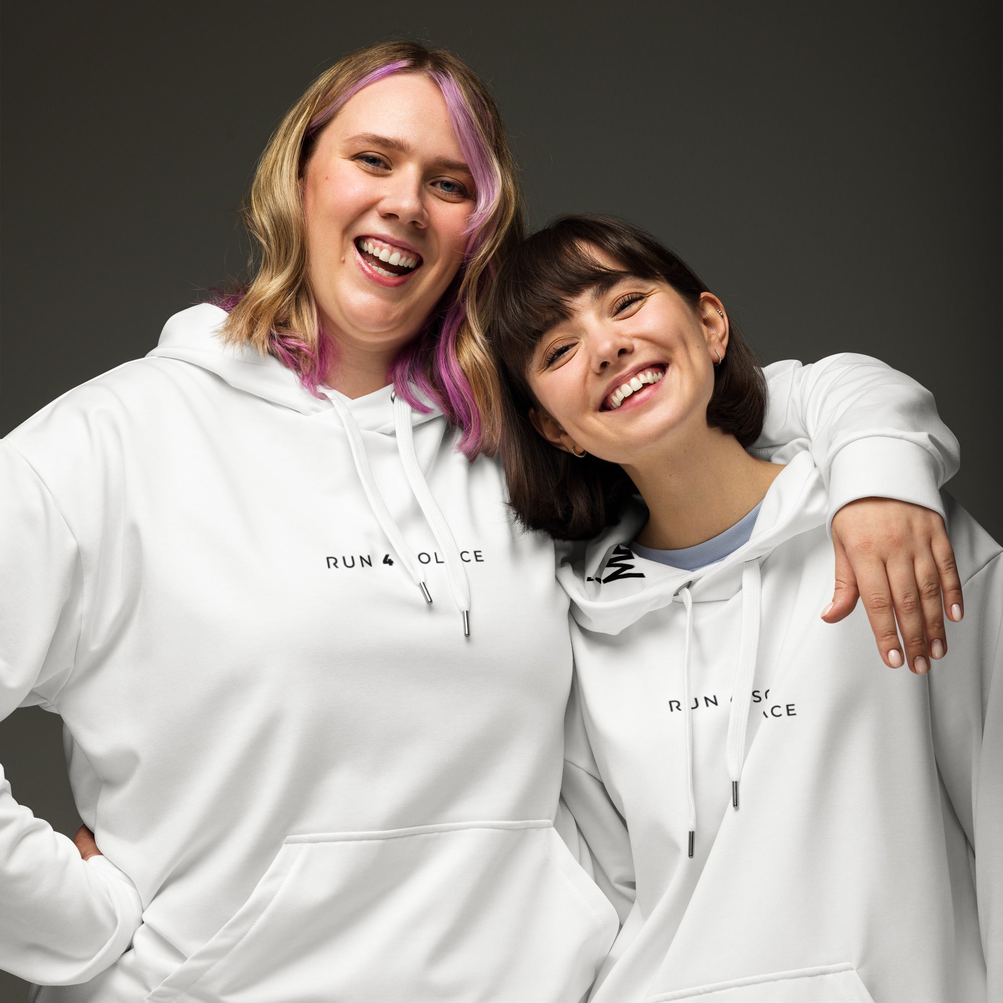 Run 4 Solace - [SOLACE] - WHITE Unisex Hoodie