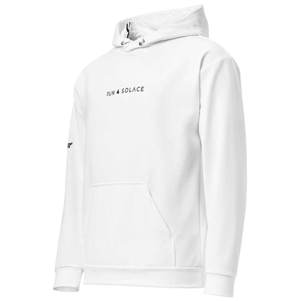 Run 4 Solace - [SOLACE] - WHITE Unisex Hoodie