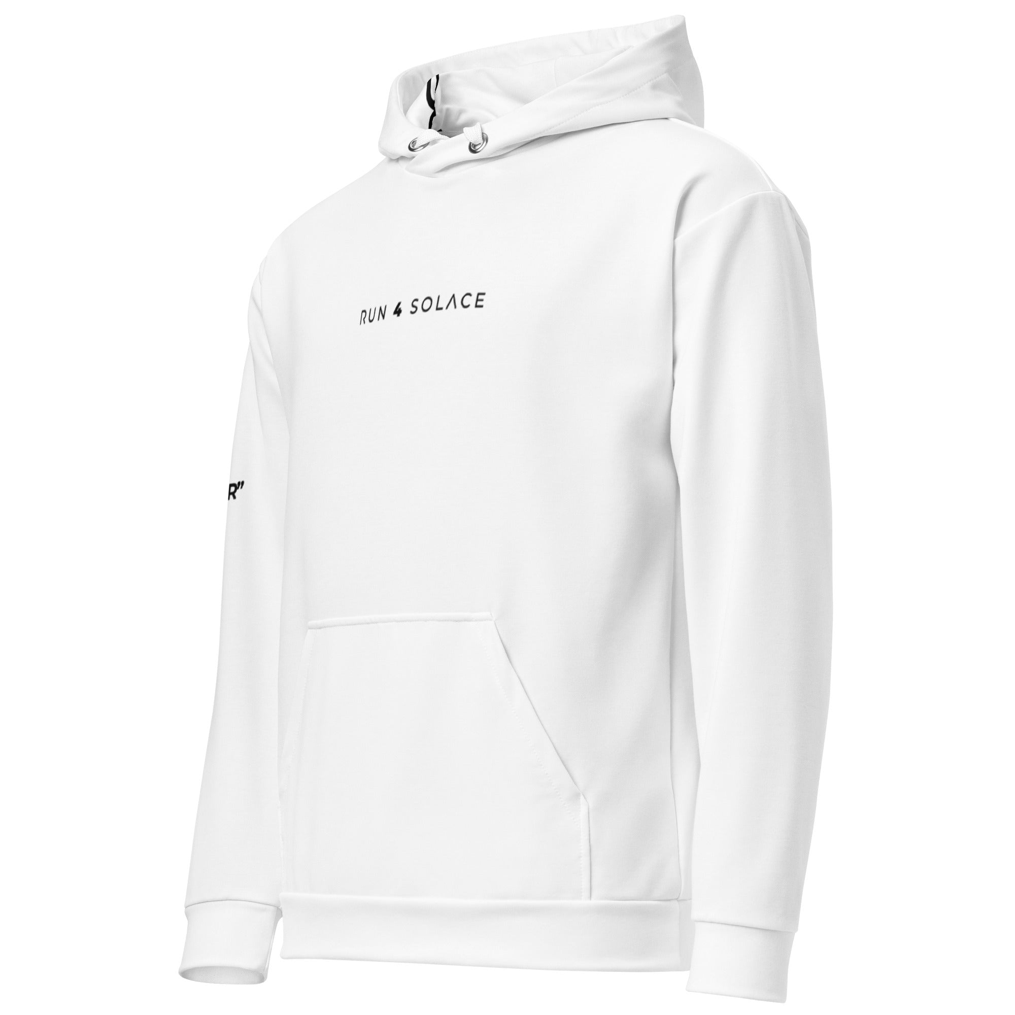 Run 4 Solace - [SOLACE] - WHITE Unisex Hoodie